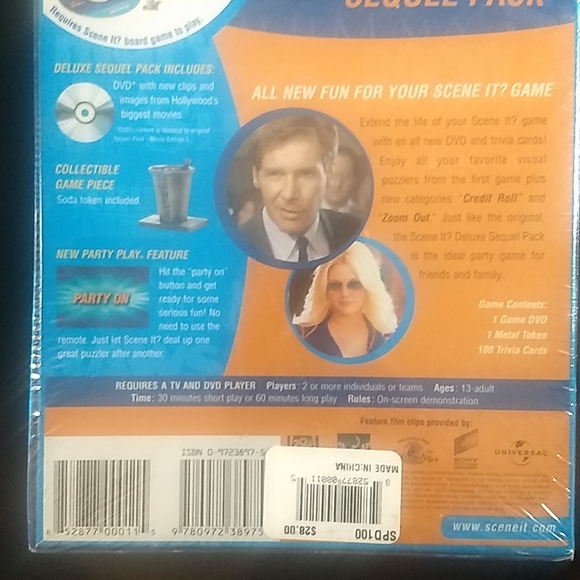 Scene It Game Sequel Pack Factory Sealed - Picture 3 of 8